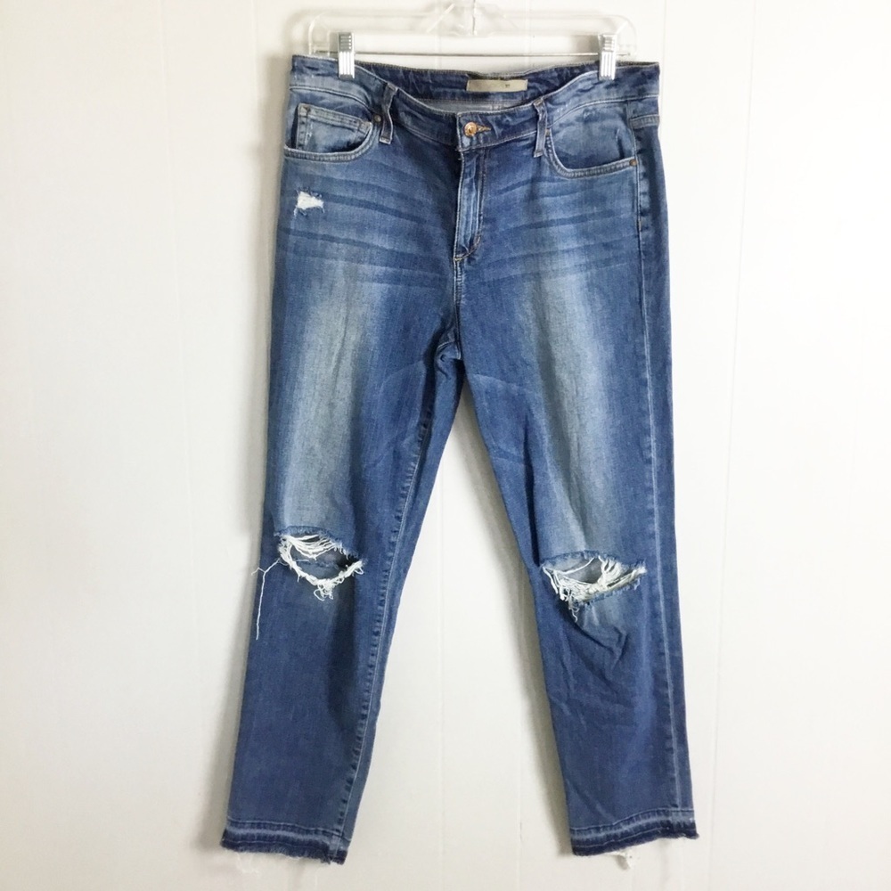 Joe’s Distressed The EX Lover Straight Ankle Size 30 Women’s